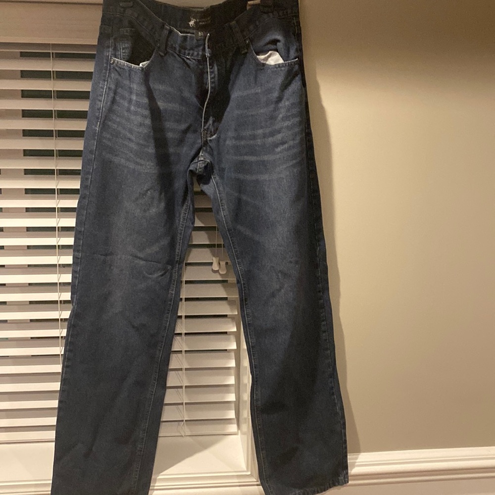 Beverley Hills Polo Club Men’s Blue Jeans 34 x 32